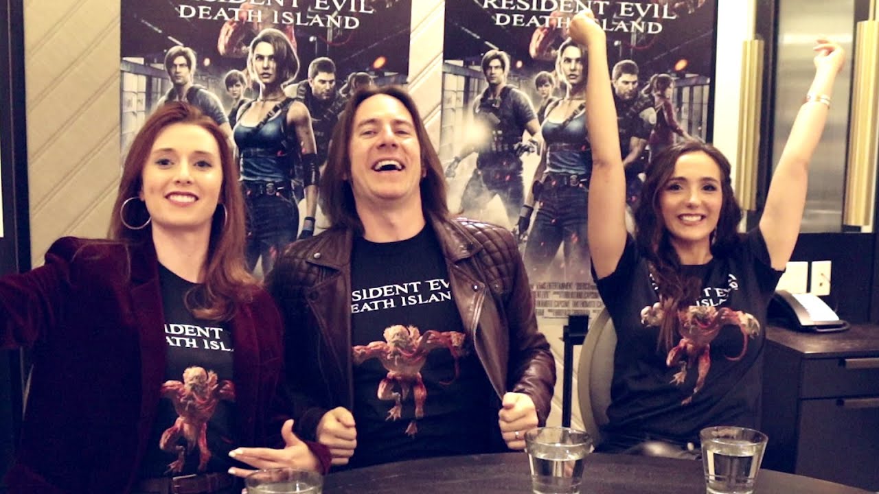 Resident Evil: Death Island Interview with Matthew Mercer, Nicole Tompkins, Stephanie Panisello