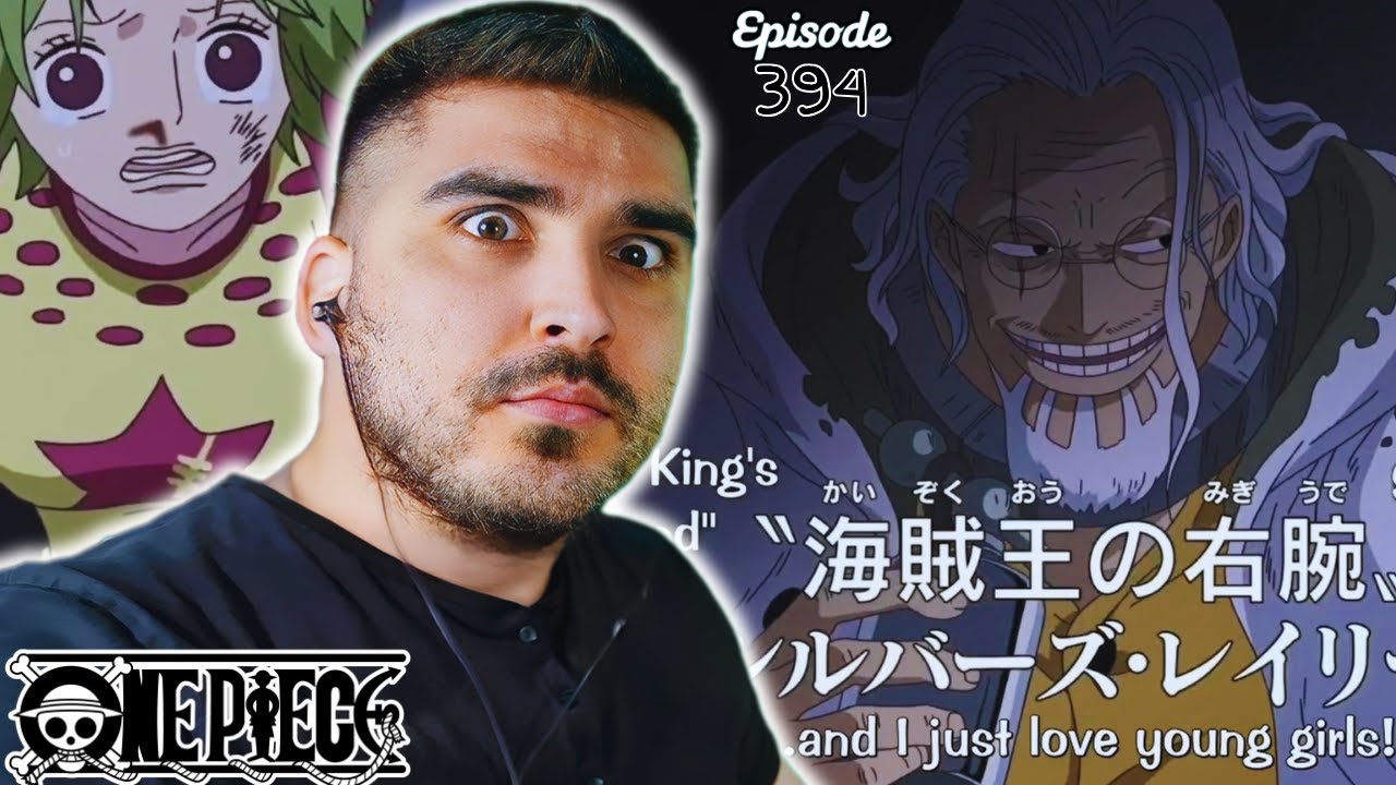 ПЕРВЫЙ ПОМОЩНИК Роджерса - Сильверс Рэйли??! | One Piece Эпизод 394 | РЕАКЦИЯ!!!