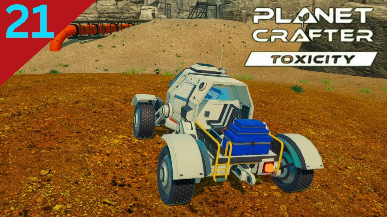 Создал классную тачку | Planet Crafter - Токсичность, эпизод 21