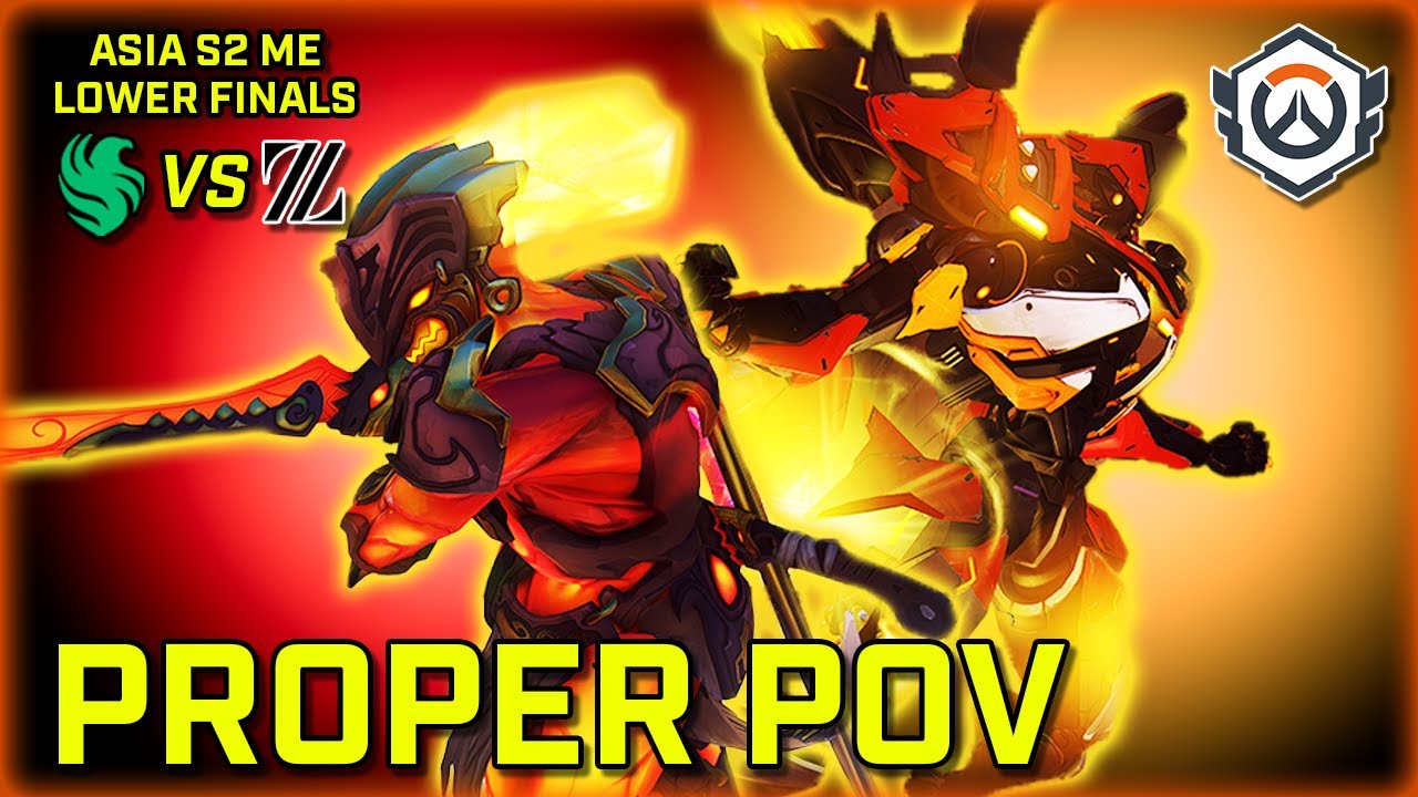 [Proper POV] Team Falcons vs ZETA DIVISION | Stage 2 Lower Finals | OWCS Asia LAN