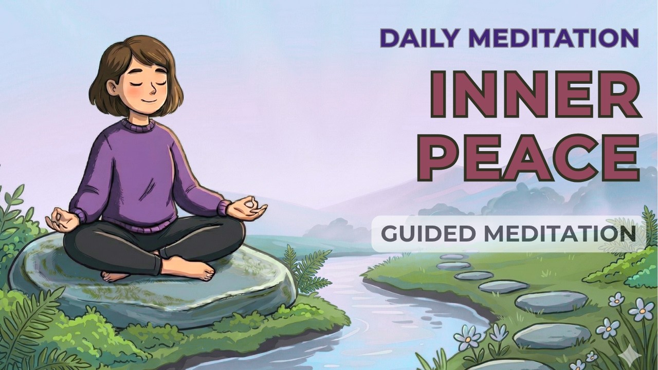 10 Minute Meditation for Inner Peace & Stillness | Daily Meditation