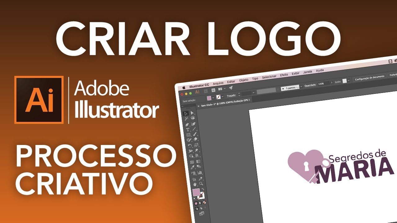 Criar logo no Illustrator | Processo criativo