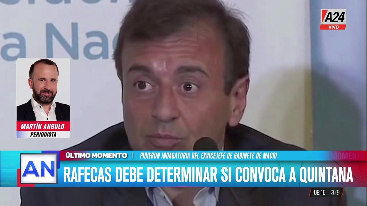 🔴 PIDIERON INDAGATORIA DEL EX VICEJEFE DE GABINETE DE MACRI POR PRESUNTAS PRESIONES A DANIEL VILA