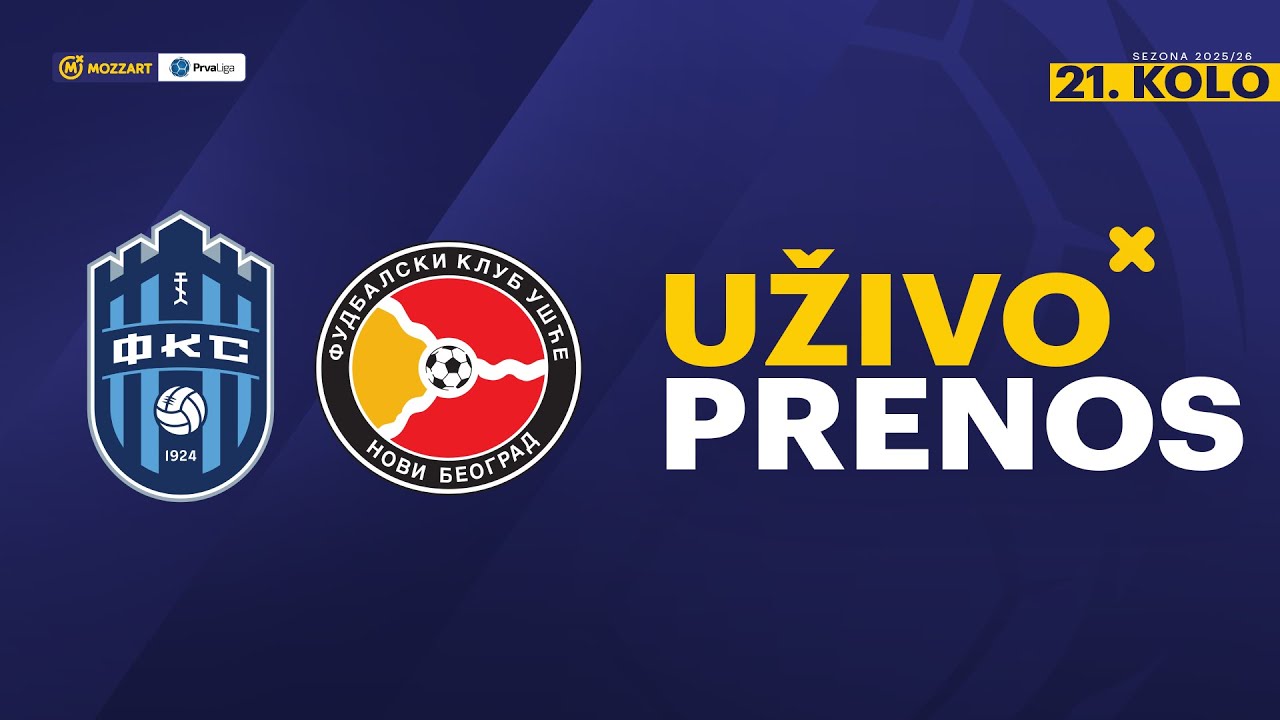 Smederevo 1924 - Ušće Novi Beograd Mozzart Bet Prva liga Srbije 2025/26 21. Kolo