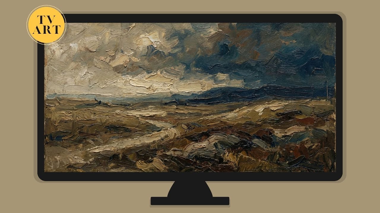 Timeless Oil Painting Landscape | Calm Ambient Art for TV