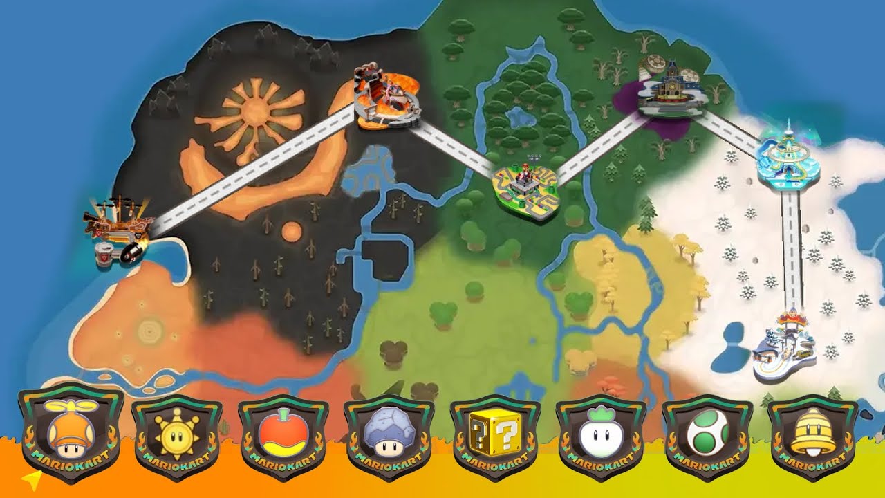The Mario Kart World Mock-Out Tour - Full Run-throughs of Every Rally
