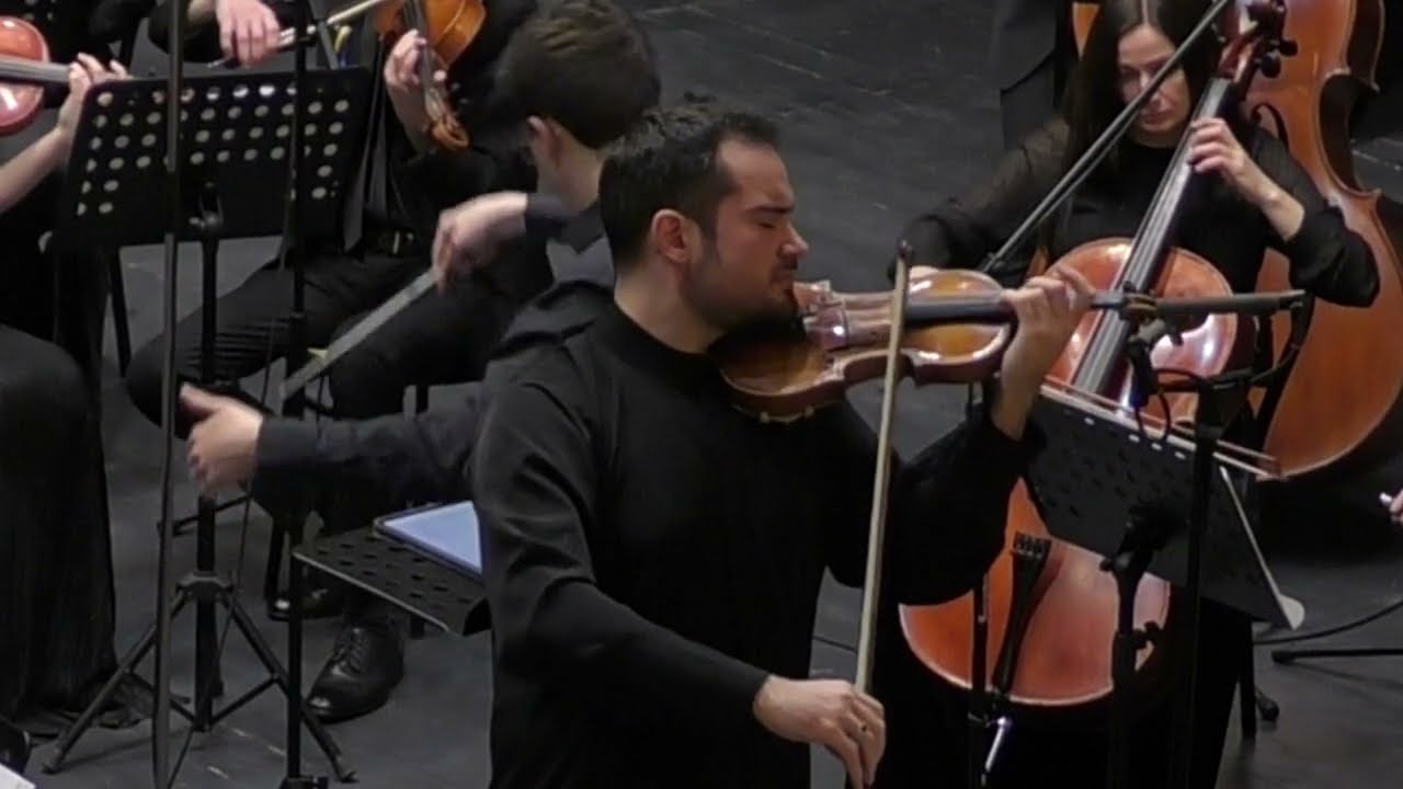 Alexey Shor's Violin Concerto No 4 performed by Marc Bouchkov (string orchestra version)