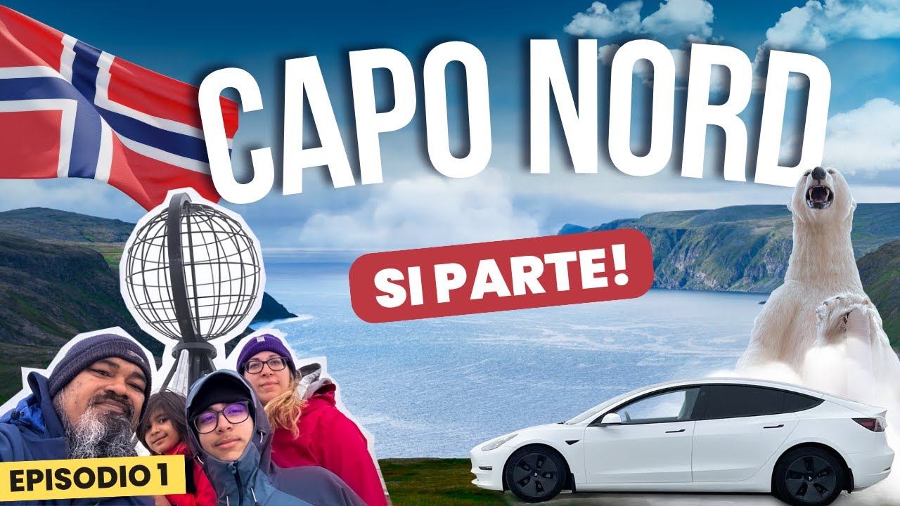 Capo Nord in Famiglia (con Tesla Model3) | Ep.1 | ROAD TO THE NORTH