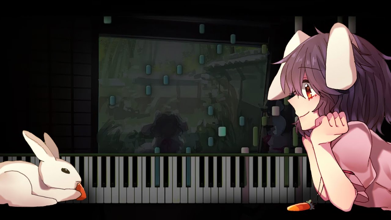 [Piano Solo] Touhou 8 - Cinderella Cage ~ Kagome Kagome | Synthesia Tutorial | Arrangement