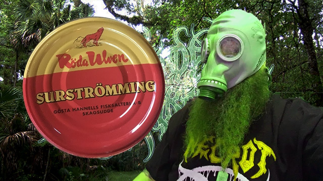 Trying surströmming in Sweden....