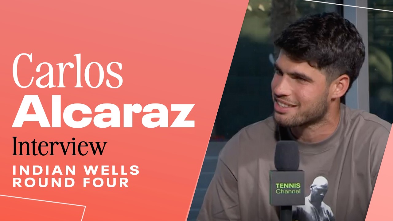 Carlos Alcaraz continues to focus on improving his golf game | 2026 Indian Wells