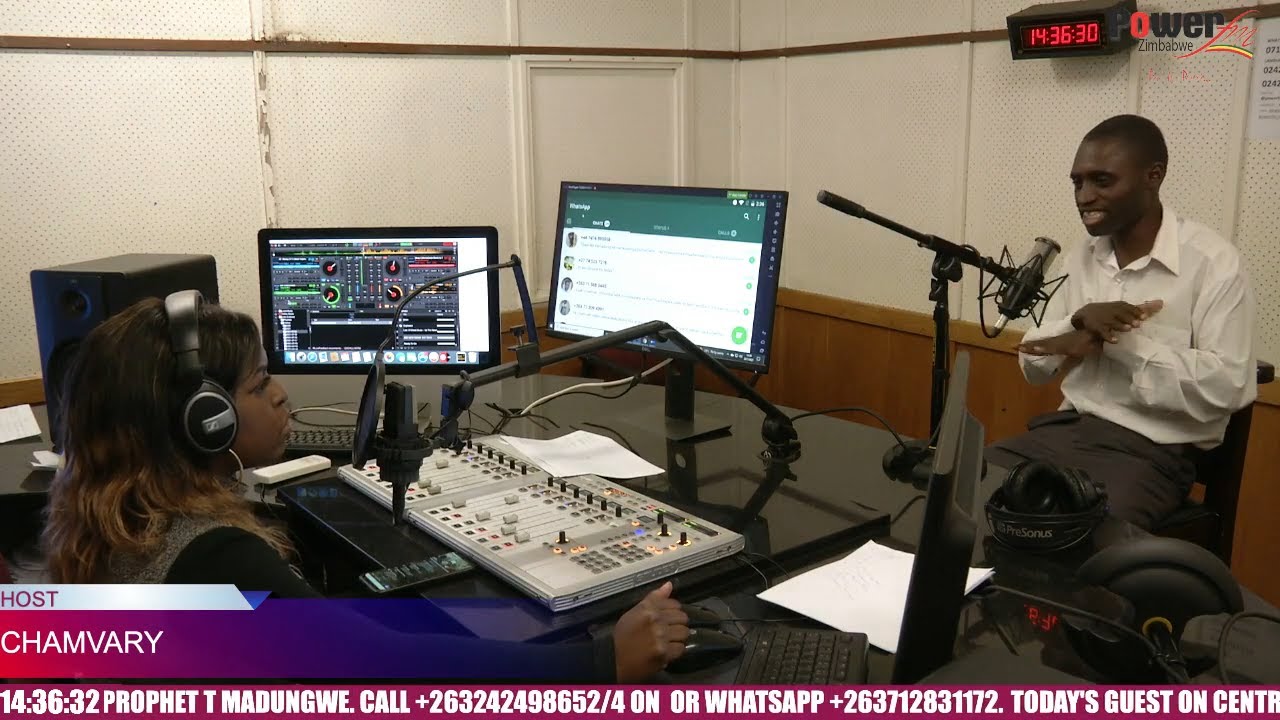 Centre Stage With Chamvary || Prophet T Madungwe latest.