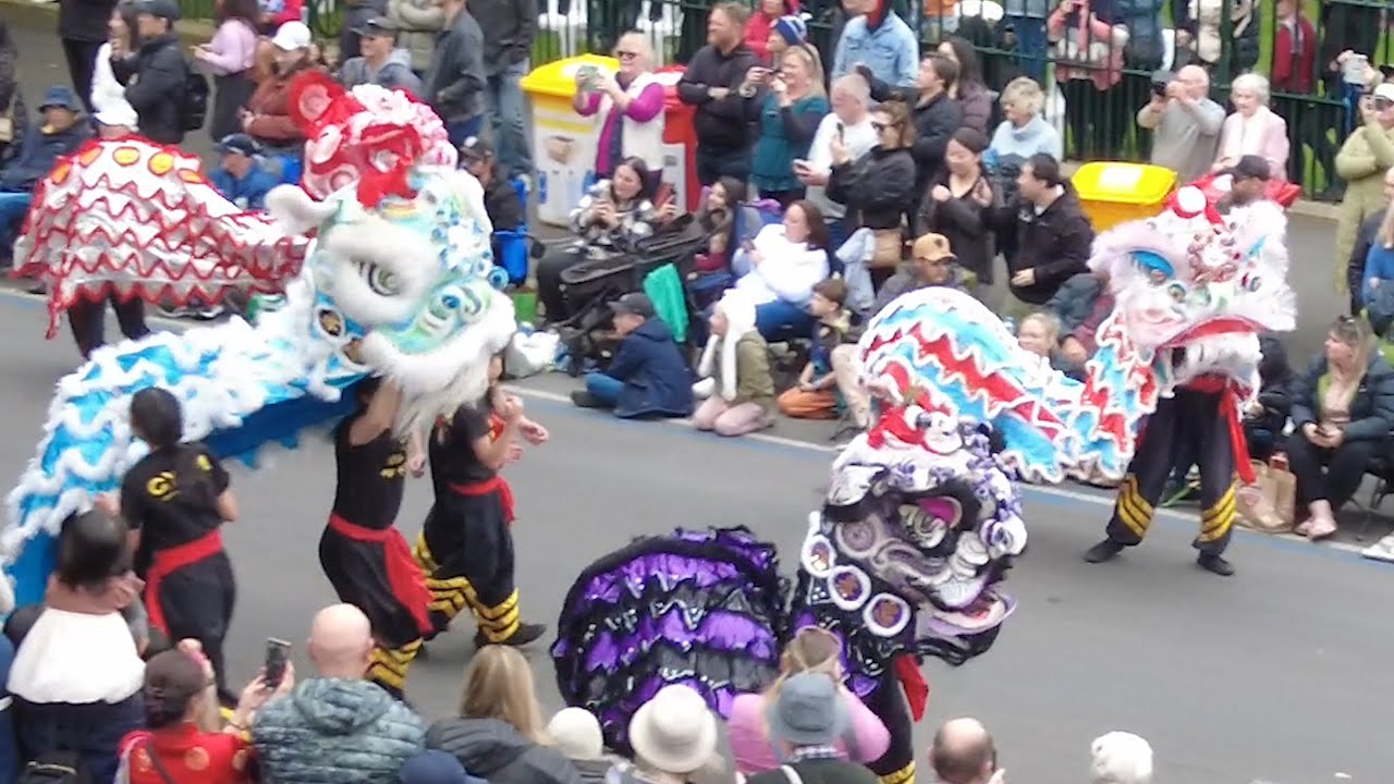 Bendigo Easter Parade - Lion & Dragon Dance Teams 2023