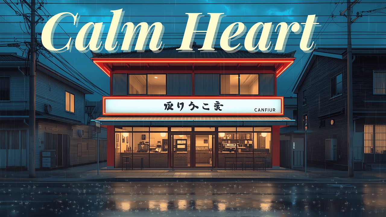 Calm Your Heart 🌙 Lofi Rain for Late Nights & Emotional Healing