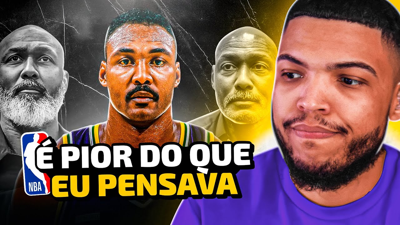 KARL MALONE, DE LENDA DA NBA A CRIMINOSO! ENTENDA O CASO! | React Psyko ABC