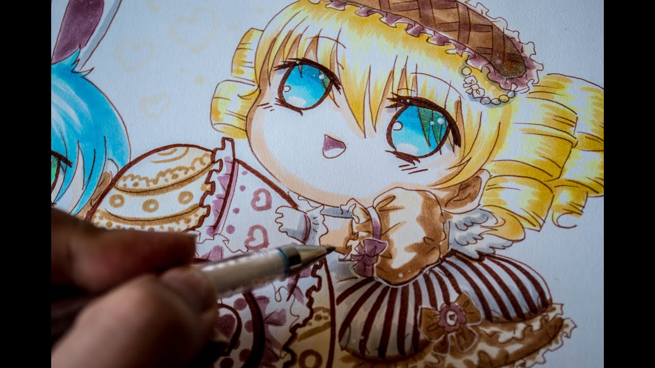 Easter Chibi Drawing Video