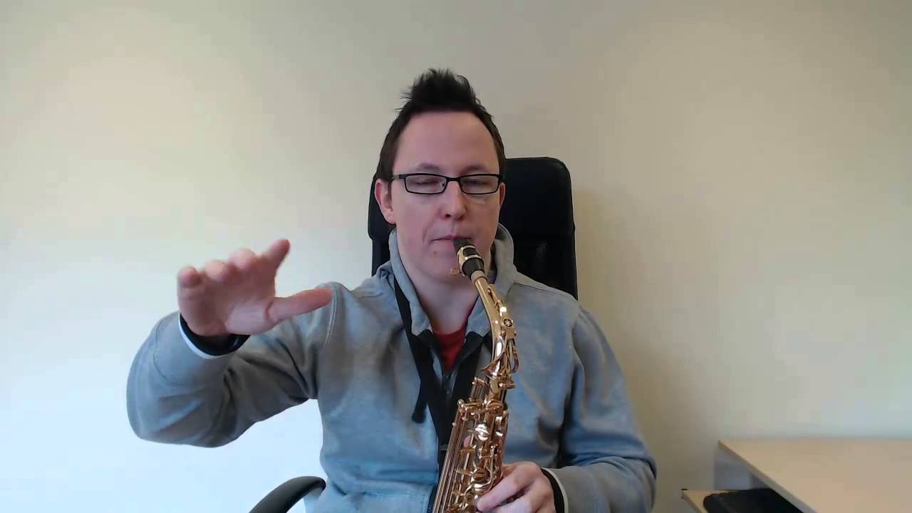 How to play Saxophone with Expression and Feeling (Saxophone Lesson BC405)