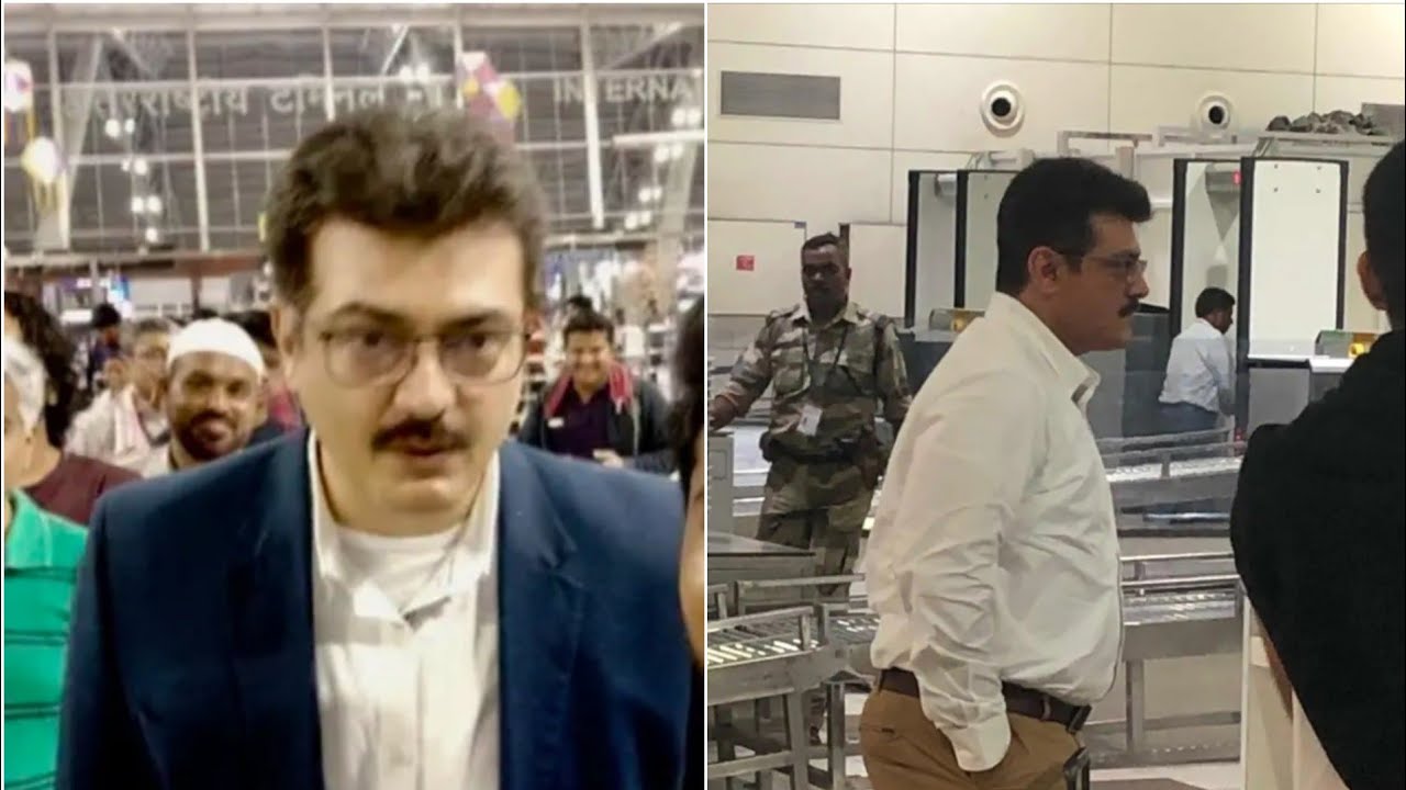 Thala Ajith new look for AK 60 caught in Airport