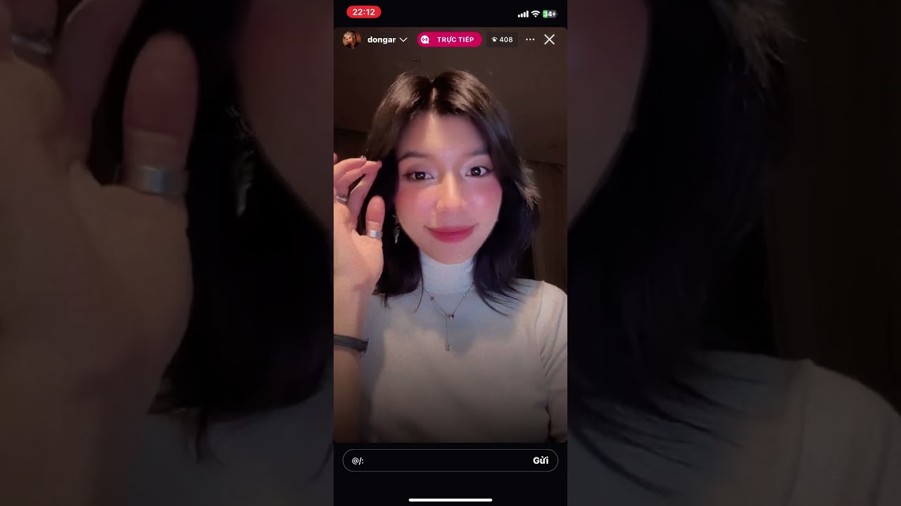 [22-09-2025] Livestream Instagram Đồng Ánh Quỳnh  đáng yêu lém 
