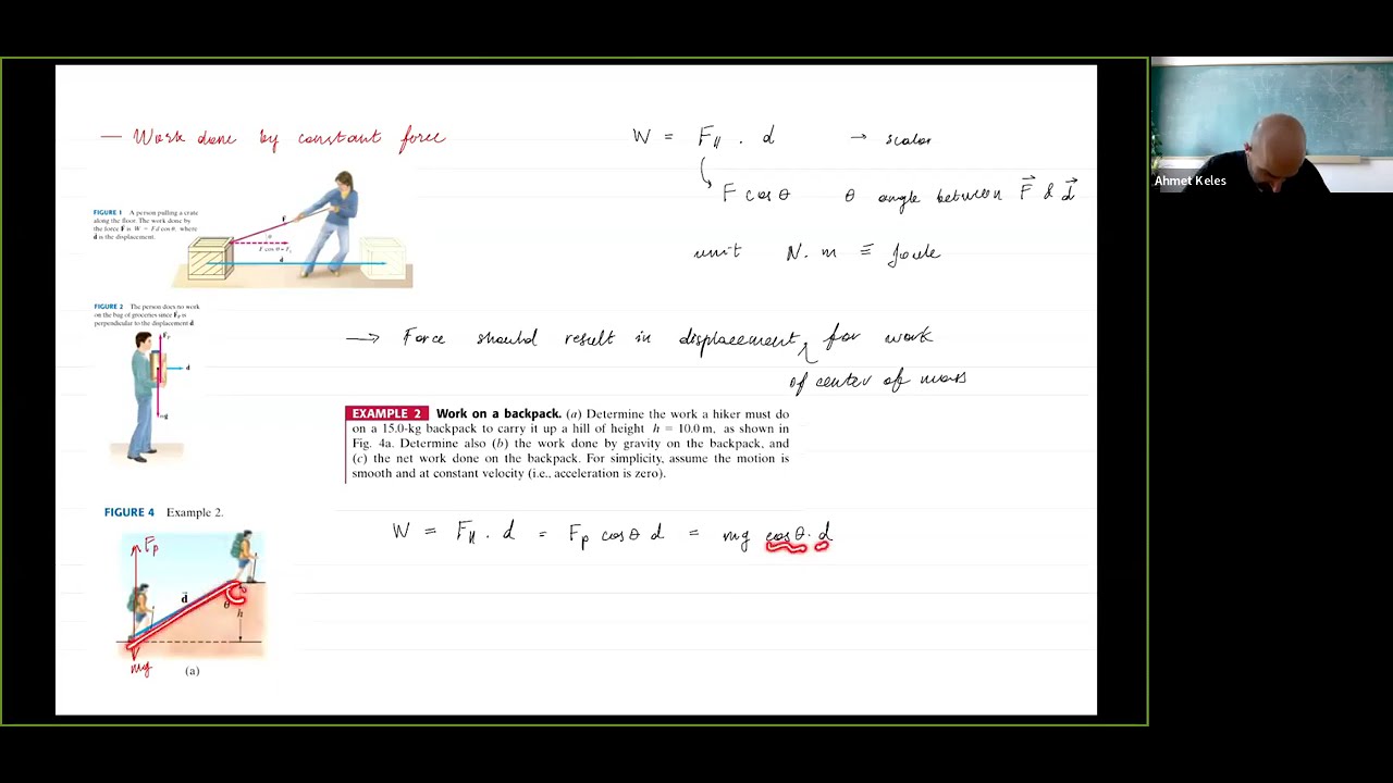 ODTU Phys 105 Ch 7 Work and Energy