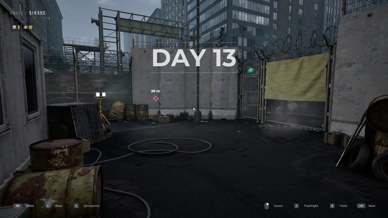 Quarantine Zone - The Last Check - Endless Mode day 13 CIne e infectat?