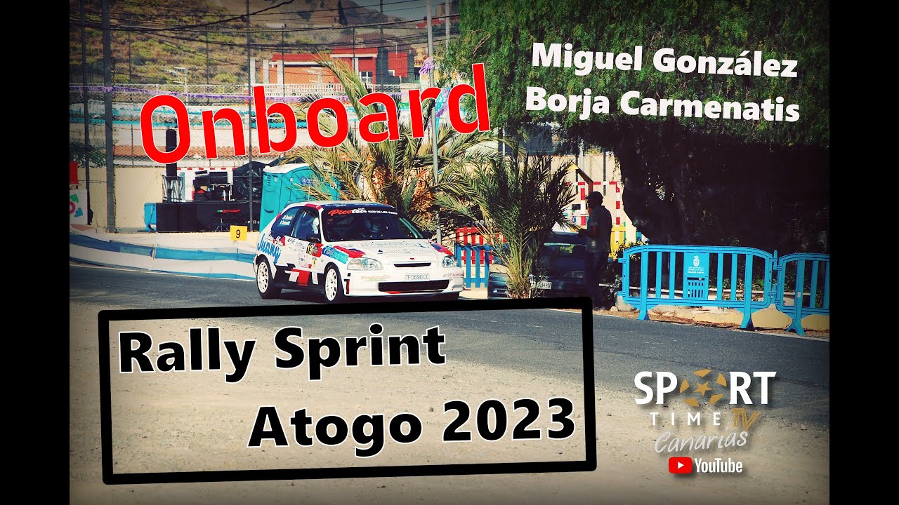 Rally Sprint Atogo 2023 Onboard Empenado Chico
