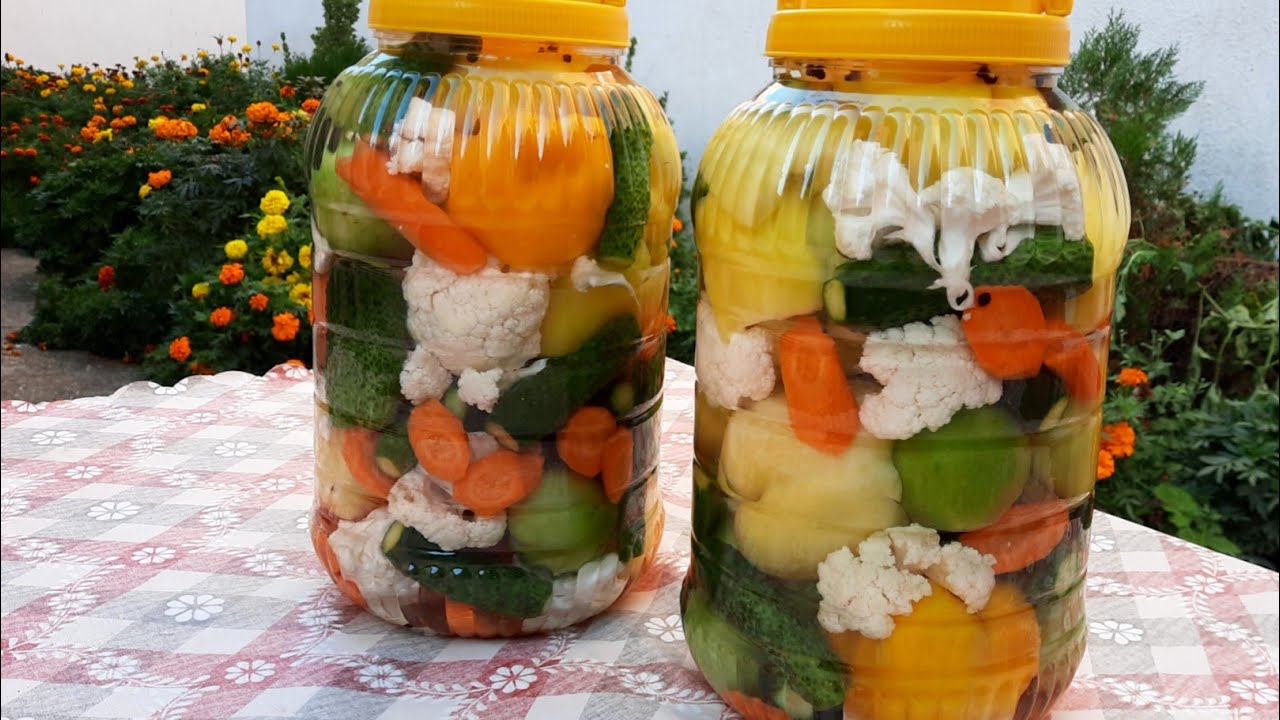 Turshi e përzier, përgatitet për pak minuta