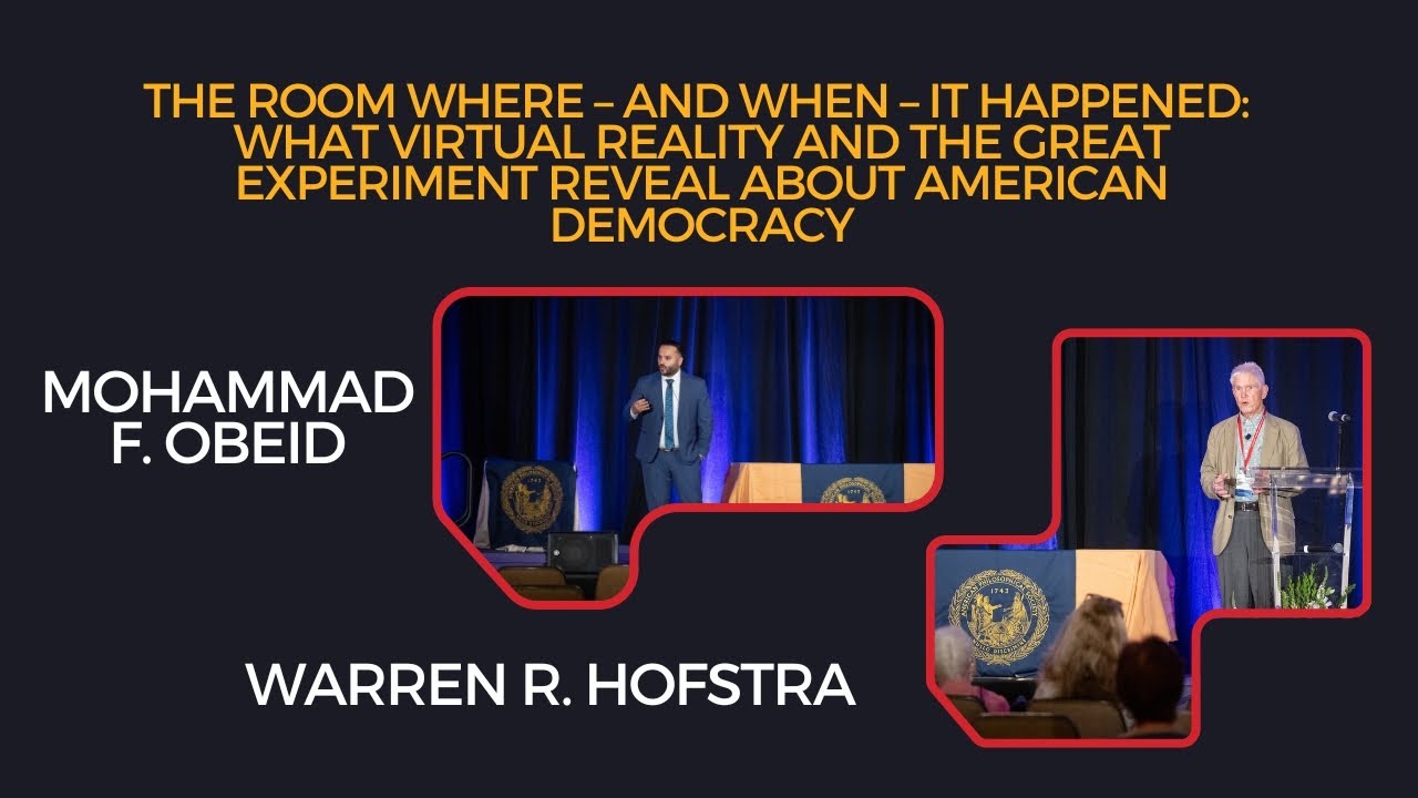 WHAT VIRTUAL REALITY AND THE GREAT EXPERIMENT REVEAL ABOUT AMERICAN DEMOCRACY