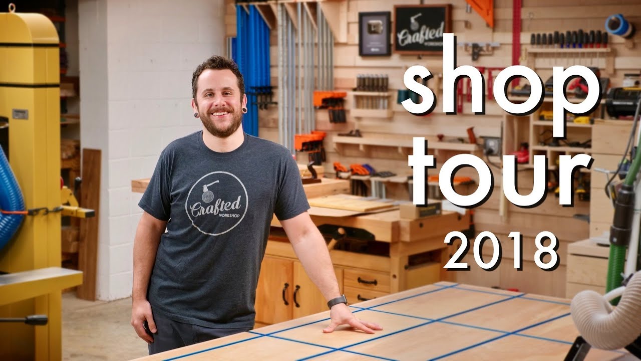 Shop Tour 2018, All of My Woodworking and Metalworking Tools!