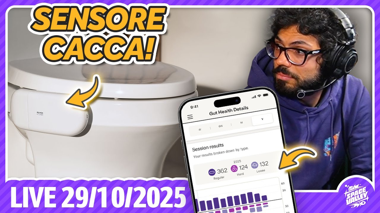 Uno strumento smart per il WC! - Space Valley Live del 29/10/25
