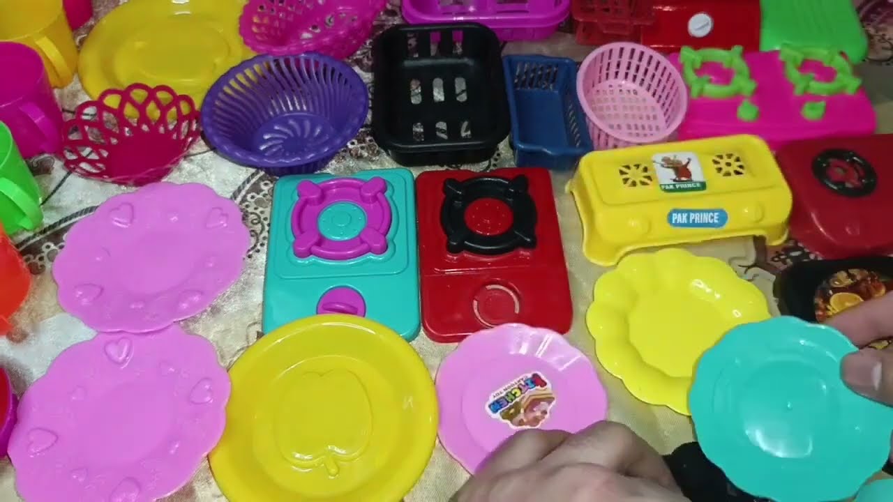 11:00 Minutes Satisfying with Unboxing Hello Kitty Miniature Kitchen Set | Toy Kitchen Set Unboxing