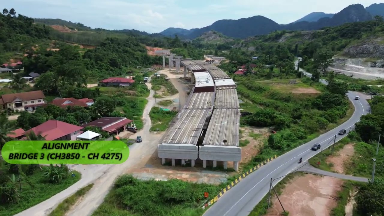 LTU/CSR PAKEJ 3, SEKSYEN 3D: BULATAN GUA MUSANG KE MENTARA. PROGRESS UPDATE OKTOBER 2025