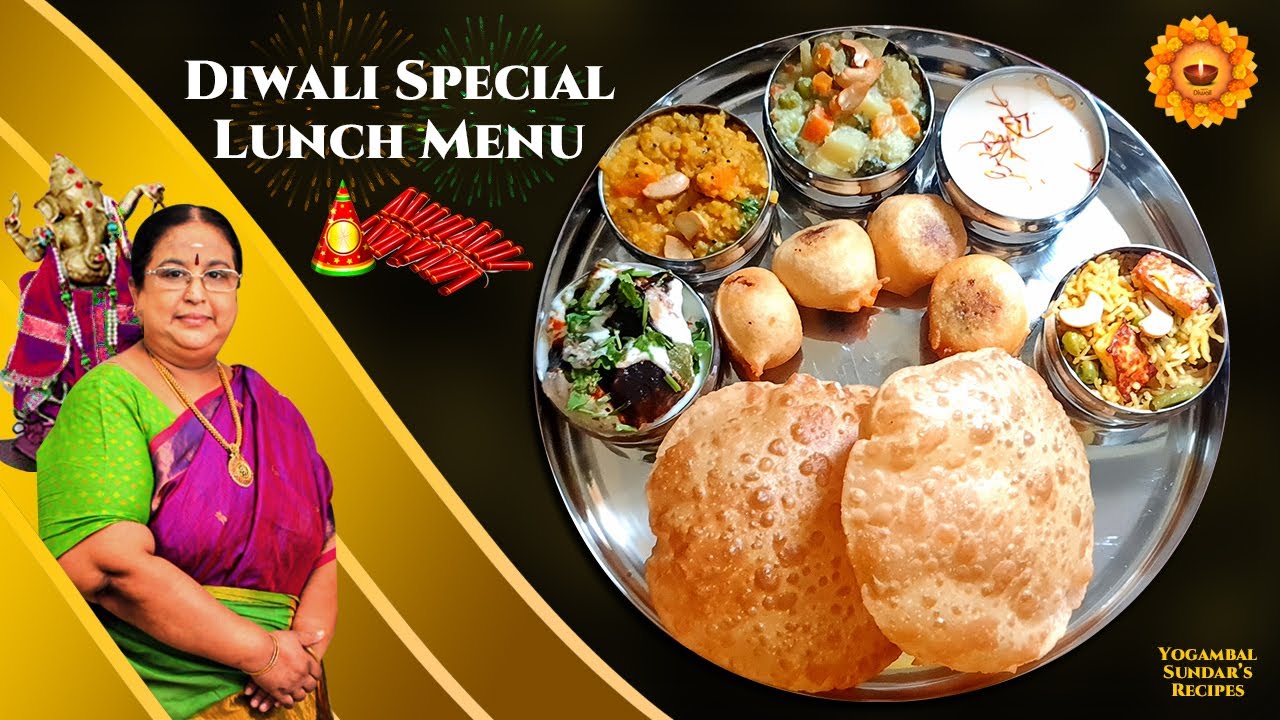 Recipe 644: Diwali Special Lunch Menu