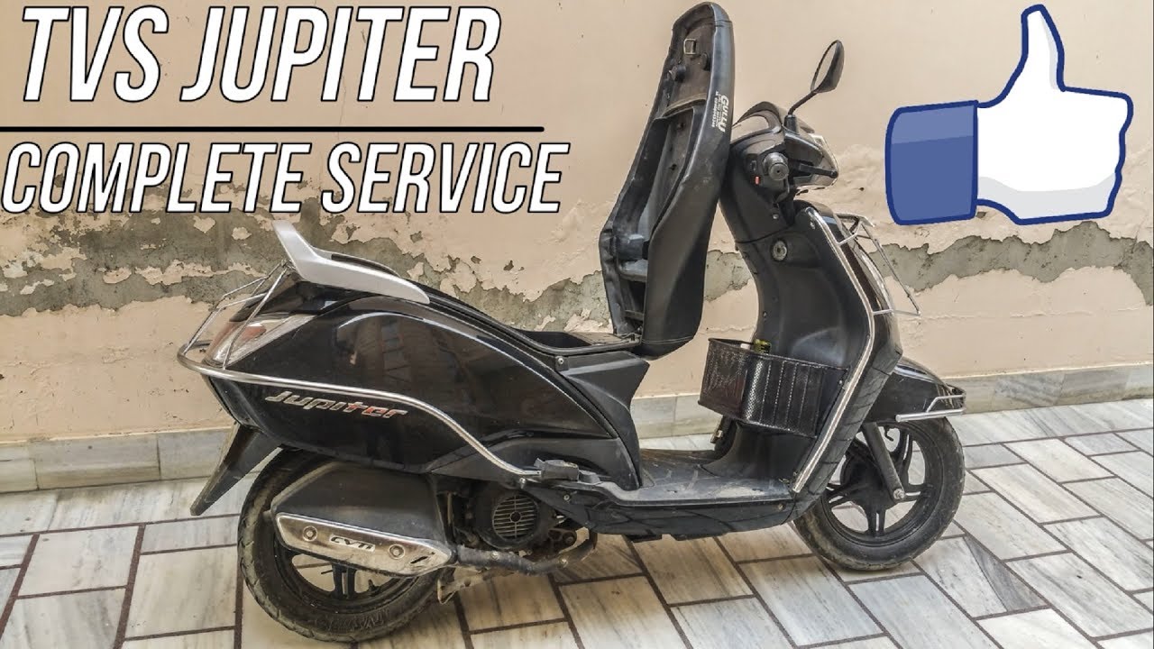 👨‍🔧TVS Jupiter Complete Service Guide