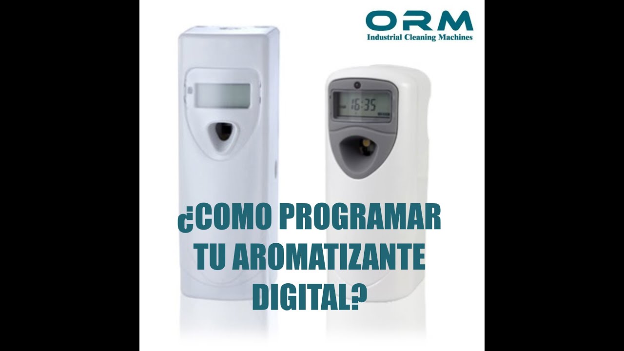 ¿COMO PROGRAMAR UN AROMATIZANTE DIGITAL?