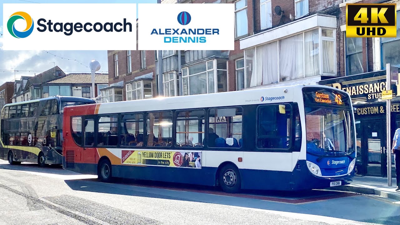[Stagecoach: 42 Lancaster to Blackpool] Alexander Dennis Enviro300 (27749/PX11DNN)