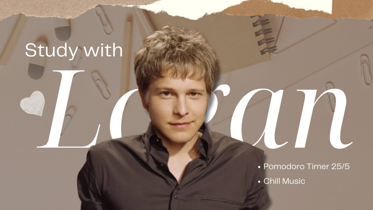 Study With Logan Huntzberger (Gilmore Girls) | Pomodoro, Chill Music