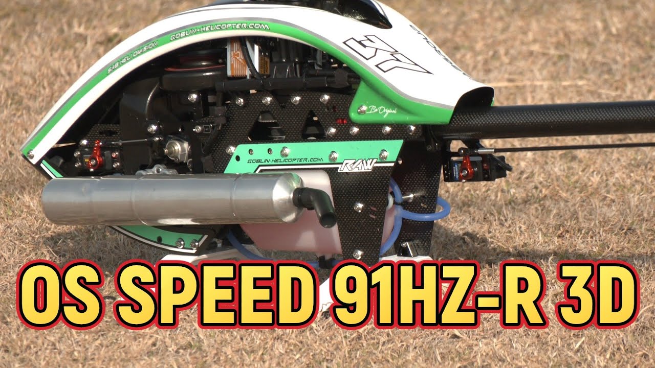 OS SPEED 91HZ R 3D メーカチューンドエンジンの凄さ　GOBLIN RAW Nitro