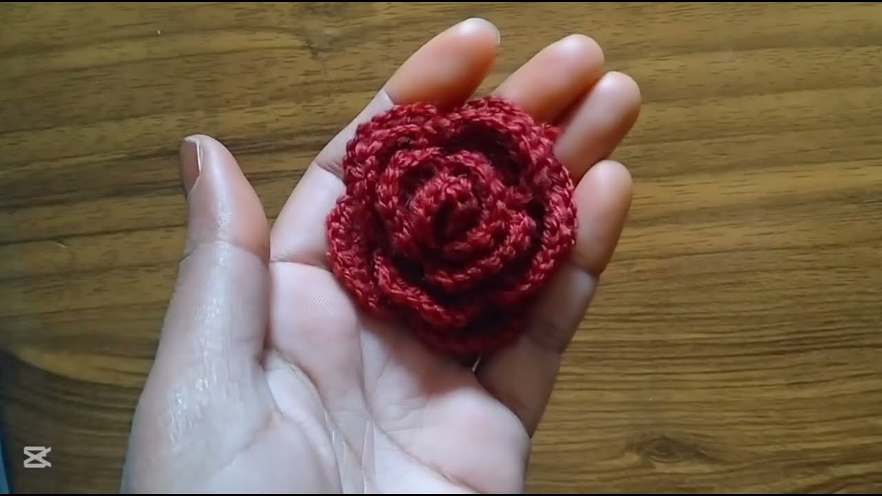 How to crochet flower 🌷 for absolute beginners 