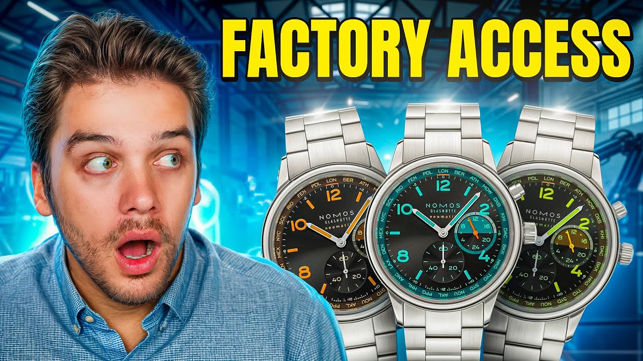 Nomos только что выпустили Worldtimer — и провели меня на завод 😳