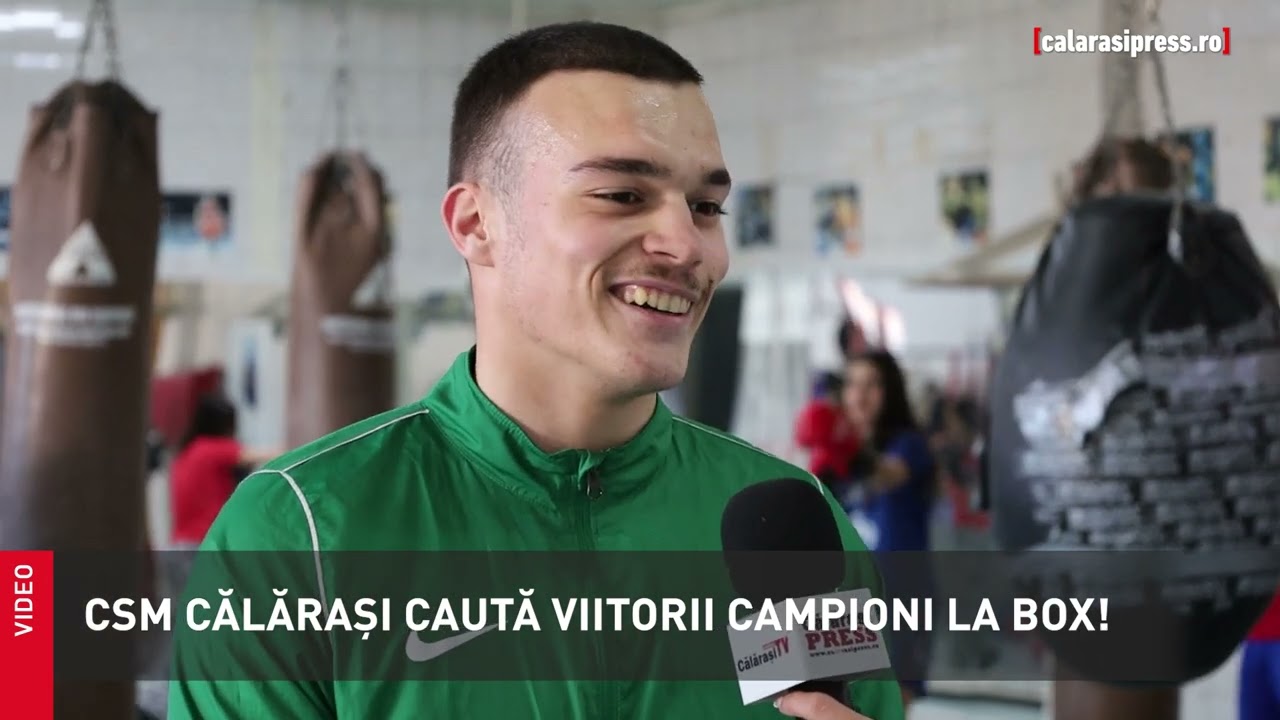 Calarasipress.ro / CSM Călărași caută viitorii campioni la box!