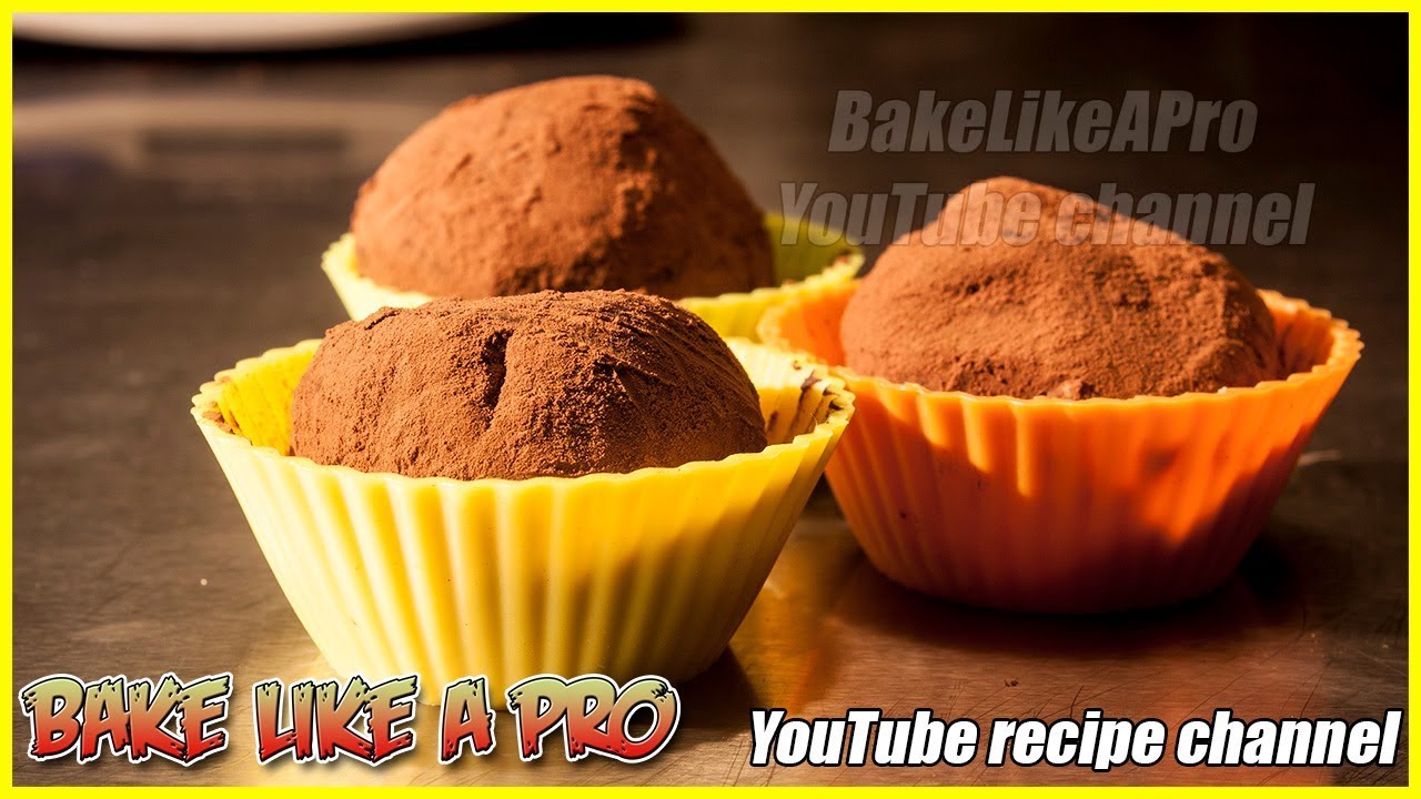 SUPER EASY SOFT Dark Chocolate Truffles Recipe