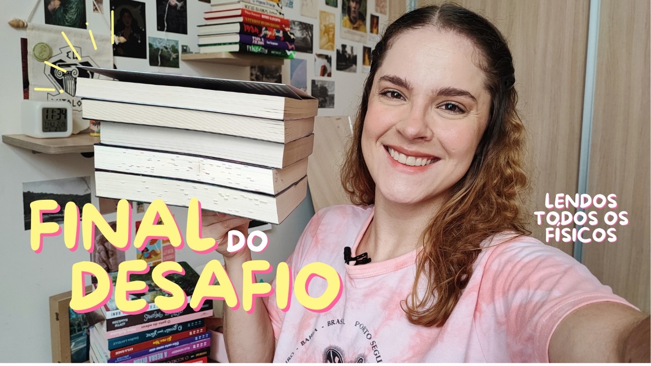 Será que consegui? | FINAL do desafio de ler TODOS os meus livros físicos