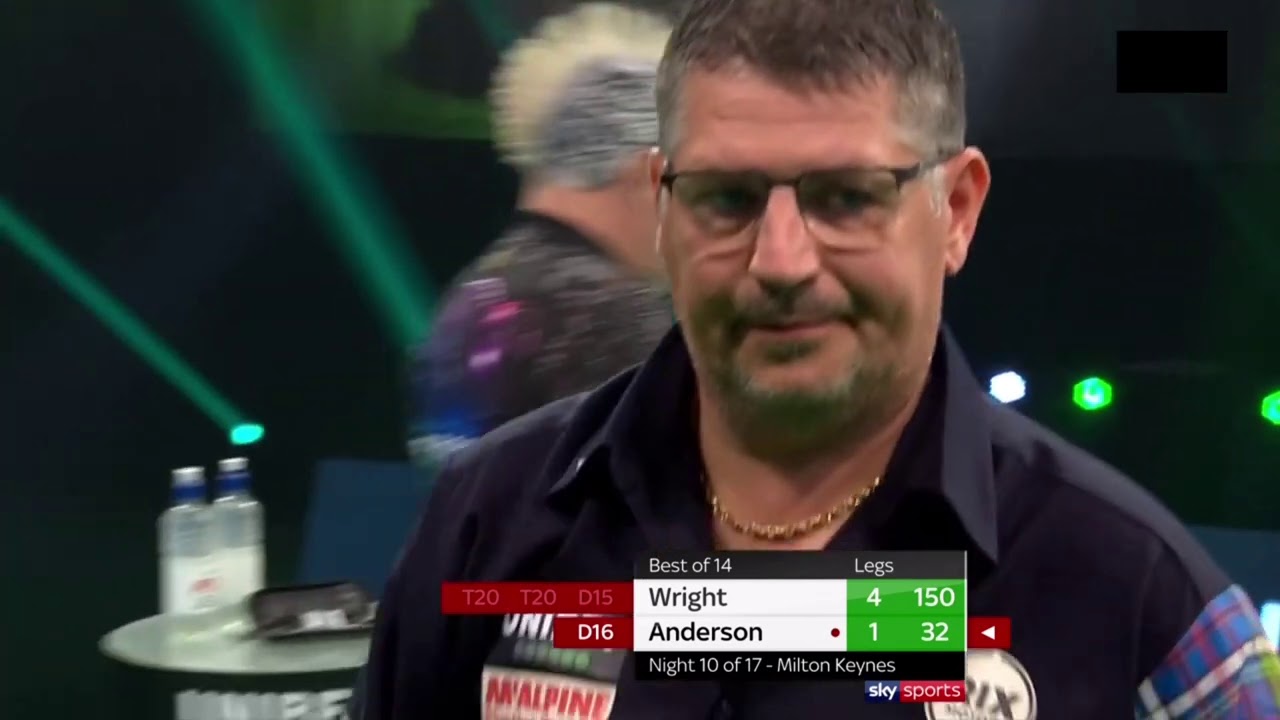 PDC Premier League of Darts 2020 | Week 10 | Wright (2) - Anderson (9)