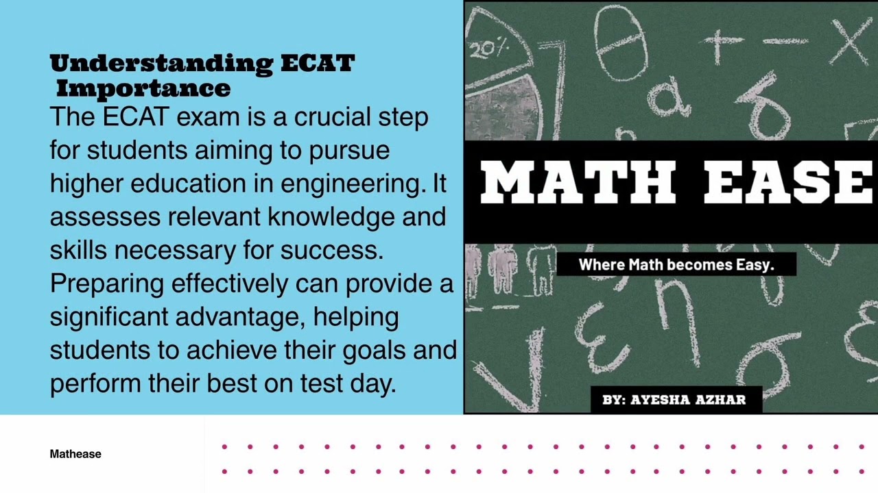 ECAT preparation tips