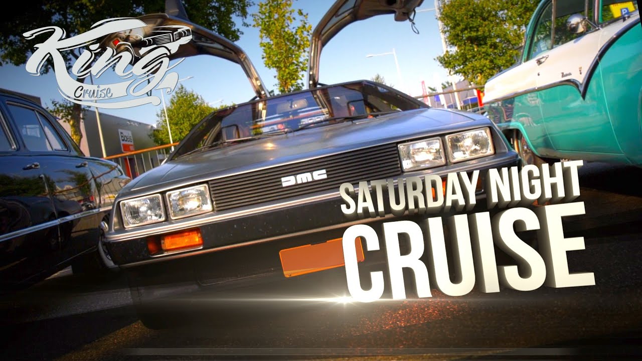 &rsquo;81 DeLorean, &rsquo;59 Skyliner & &rsquo;77 Stepside @ Saturday Night Cruise - KING CRUISE TV