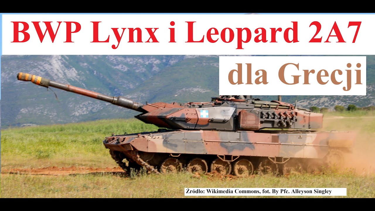 BWP Lynx i Leopard 2A7 dla Grecji
