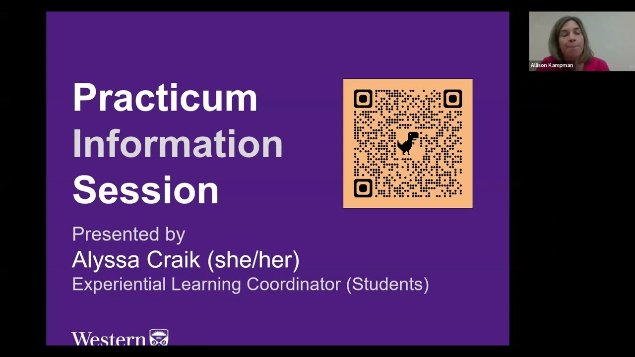 FHS Practicum Information Session