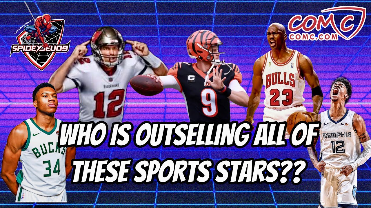 WHO IS OUTSELLING ALL OF THESE SPORTS STARS | SPIDEYJEU09