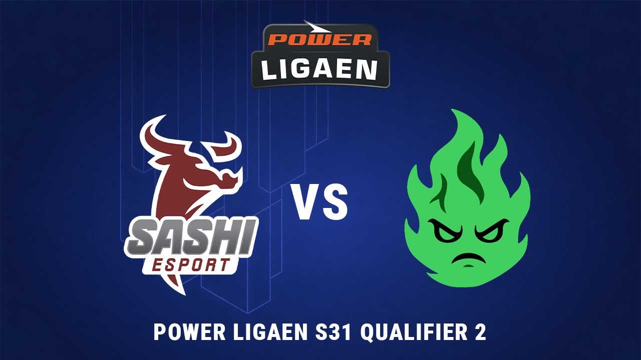 SASHI VS WAZABI - POWER Ligaen S31 Qualifier 2 - MAP 2